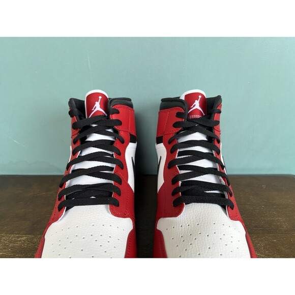 Air Jordan 1 Mid Alpha Menace "Chicago" Football Cleats Men’s Size 13 FJ6805-106 - Picture 8 of 11